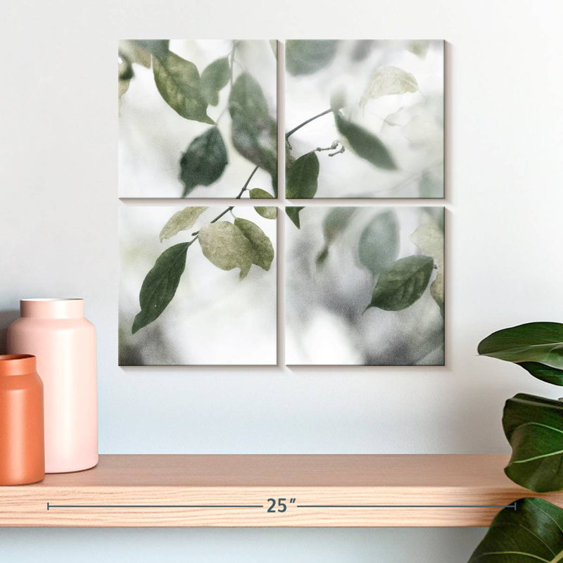 Vert silencieux II, 18" H x 18" W