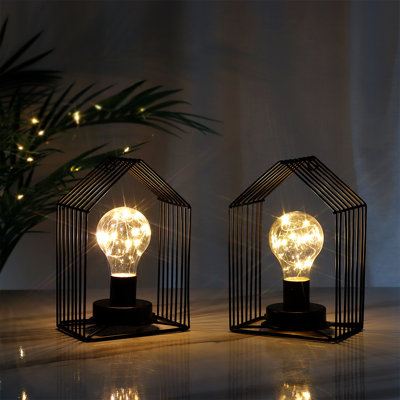 7'' Battery Powered Outdoor Table Lamp