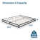6" Contemporary Modern Steel Platform Bed Frame