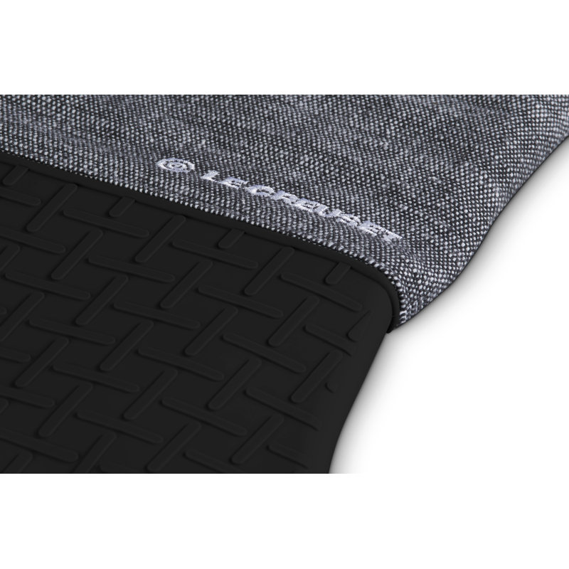 Le Creuset Oven Mitt 15 In Charbon, Black