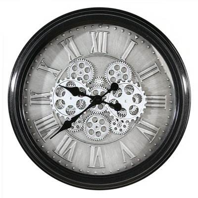 Faison Metal Wall Clock
