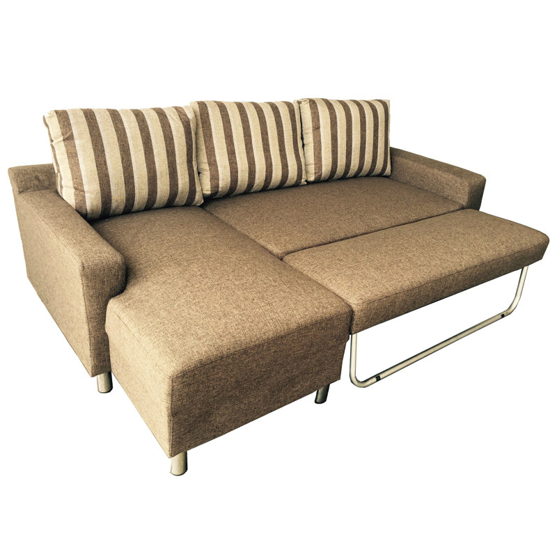 Justine Upholstered L-Shaped Sectional, Left Hand Facing