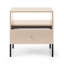 Avereigh 53.6cm W Steel Bedside Table-140910476