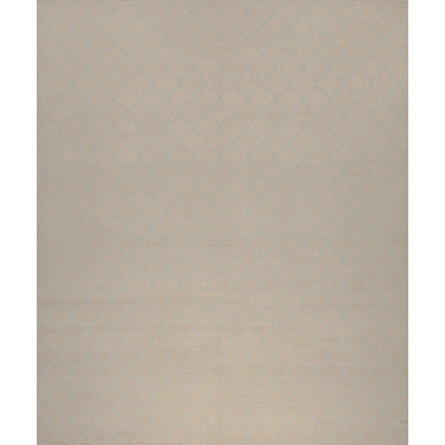 Geometric Area Rug in Brown