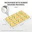 Paillasson floral 24 x 36 po Pale Yellow Multicolor
