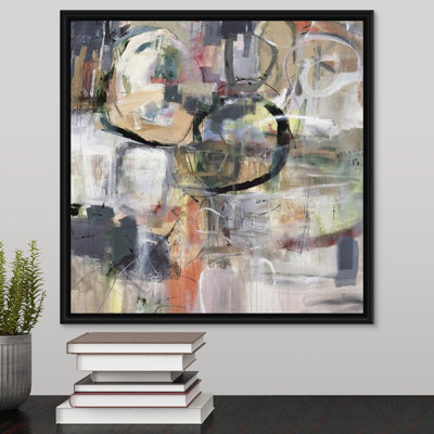 «Olive and Oval», peinture sur toile