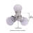 12.75'' 3 - Light Branched Ceiling Fan Light Kit-24302840