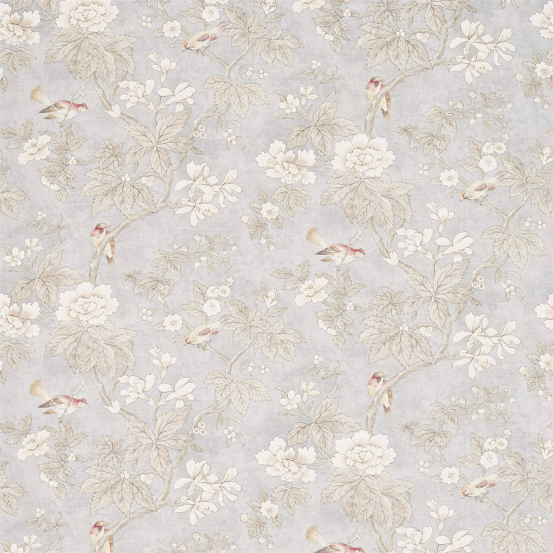 Chiswick Grove Fabric, Silver
