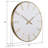 Viola Modern Round Metal Wall Clock