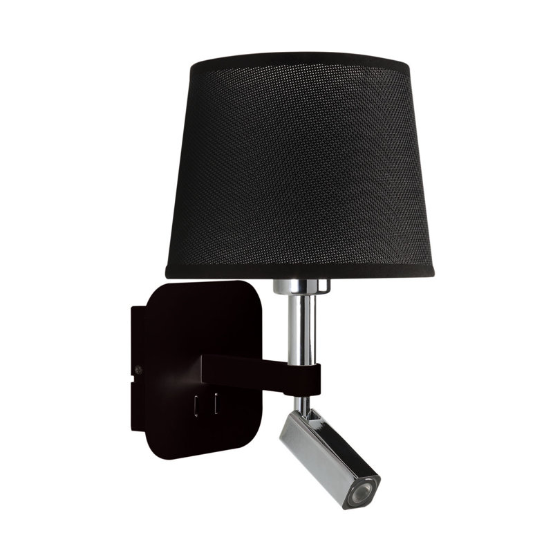 Spataro LED Wallchiere, Black