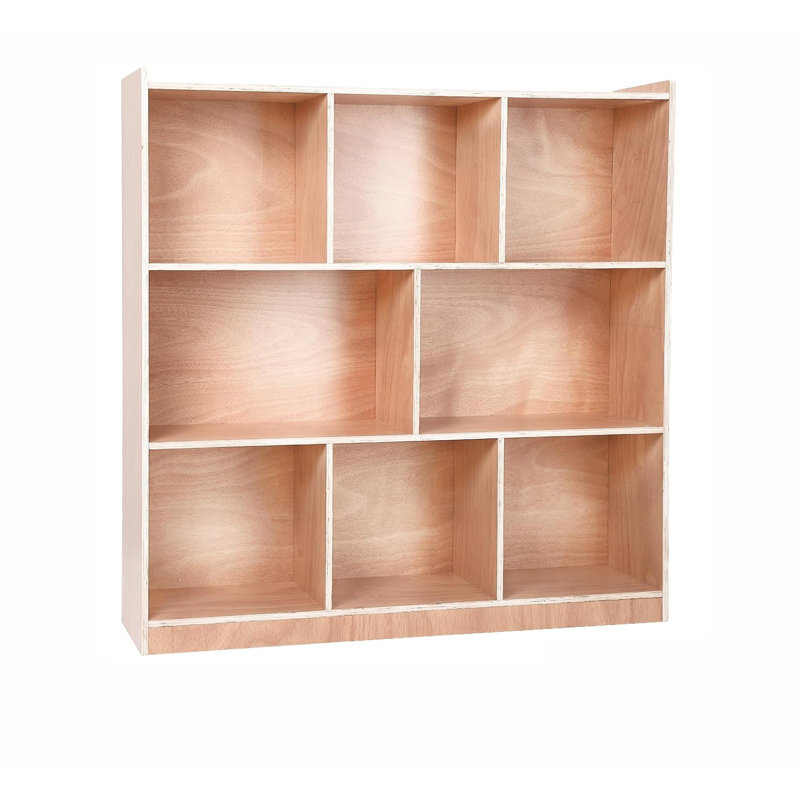 Glazed Exterior 8-Section Bookcase Classroom Storage Locker