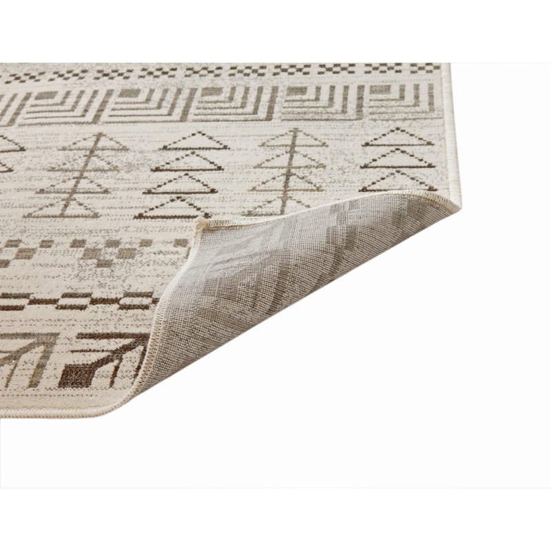 Tapis rectangulaire à motif antidérapant 5 pi 3 po x 7 pi 6 po Sulevi