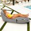 Chaise longue d'extérieur à billes Prado