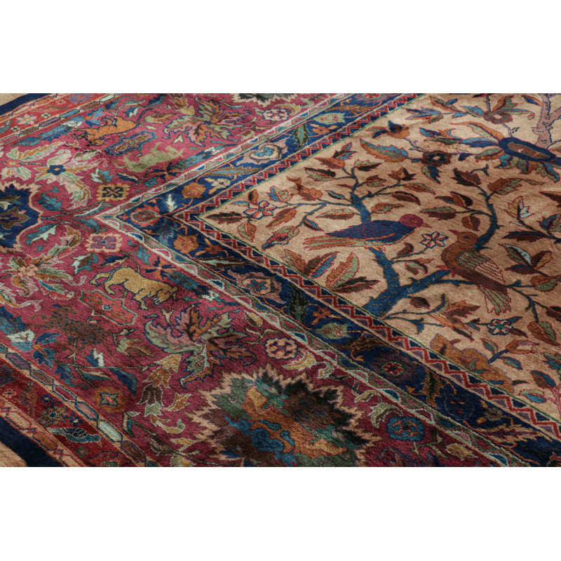 One-of-a-Kind 14'10x14'10 Hand Knotted Area Rug