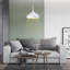 Industrial Modern Dome Pendant Light – Metal Ceiling Lampshade for Living Room