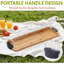 Wood Cheese Board Set Snack Serving Tray