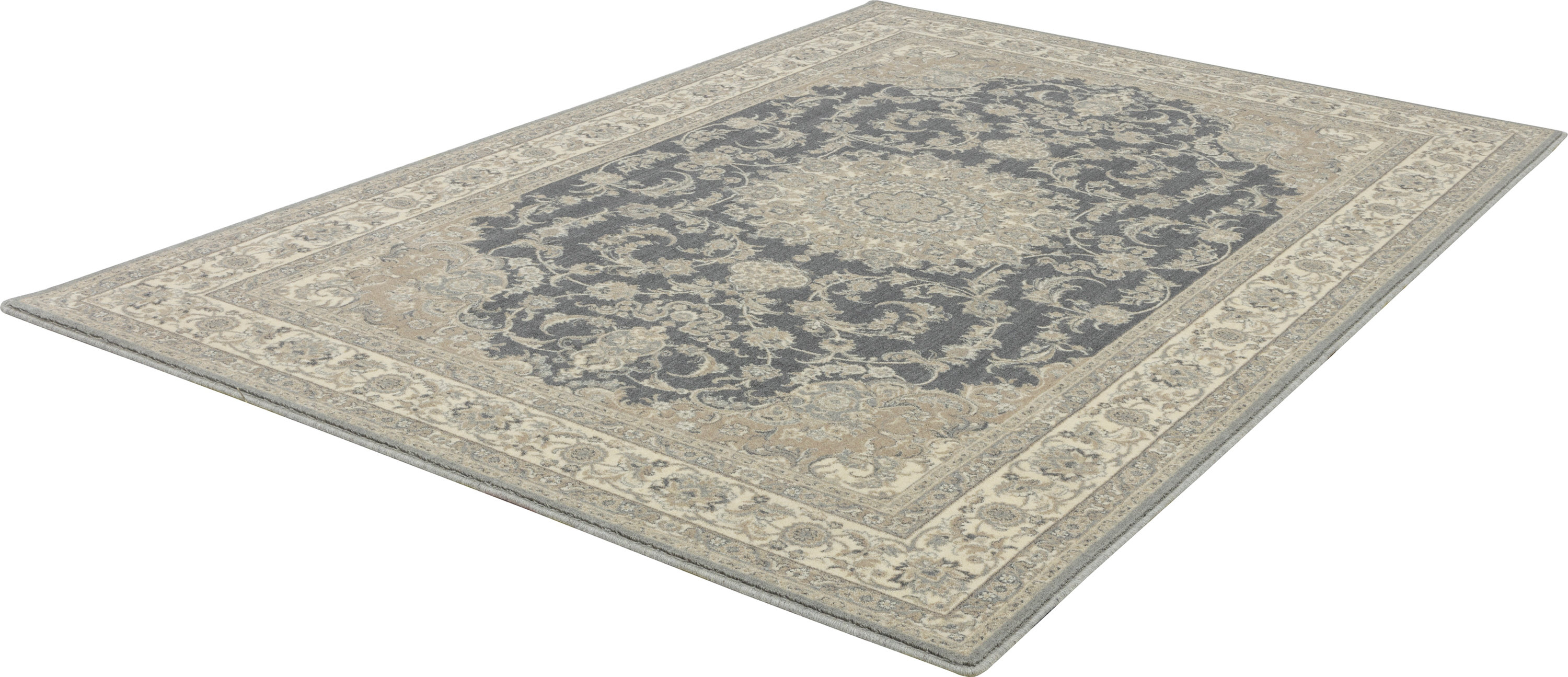 Agnella Beatrice Power Loom Grey Rug by Agnella Wayfair