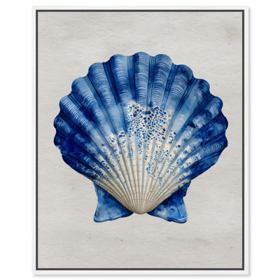«Ocean Jewel I», reproduction sur toile par Art Remedy, cadre blanc, 24 x 30