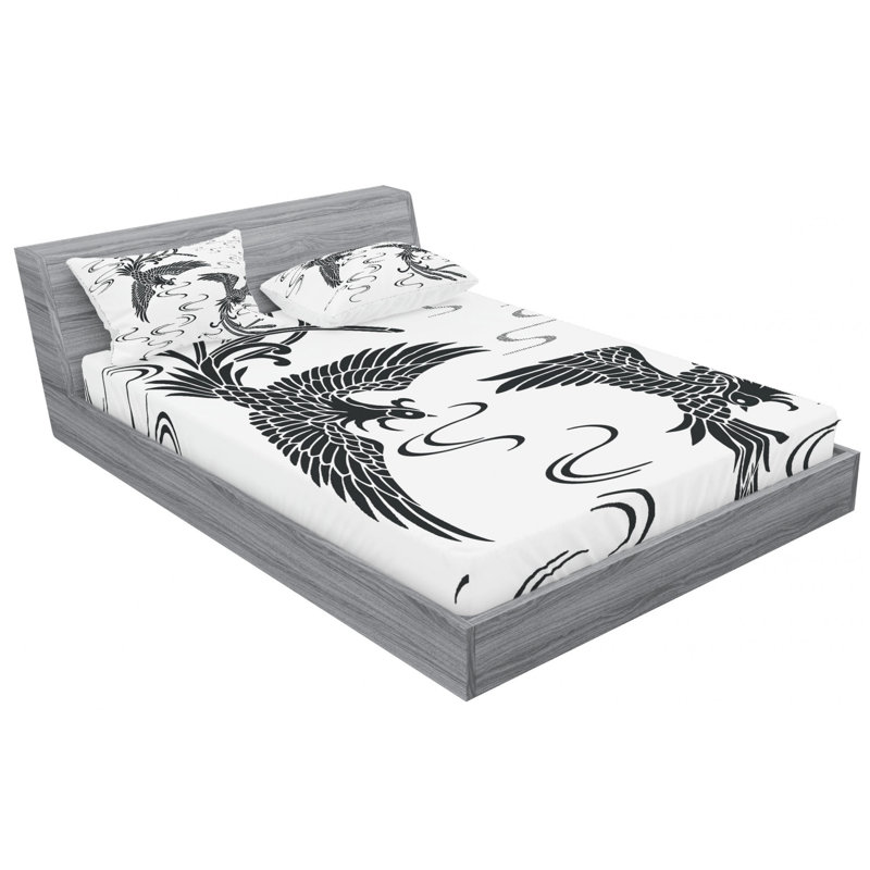 Microfiber Sheet Set, Full Sheet Set with Fitted Sheet