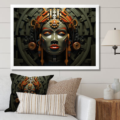 Mystical African Mask Songye Power II - African Mask Wall Art