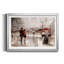 New York Romance - Reproduction d'art sur toile encadrée-1006336480-1006336286