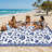 Outdoor Rug Waterproof Reversible Vintage Plastic Straw Carpet Lightweight Collapsible Patio Mat with Portable Bag UV Resistant, Ideal for Backyard, Beach, RV Deck-464528348-464528350