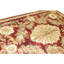 Hand Knotted Wool Area Rug in Wine
