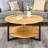 Frame Coffee Table with Storage-1163719400