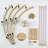 Moomal Candle Style Dimmable Wagon Wheel Chandelier-987204268-963577713