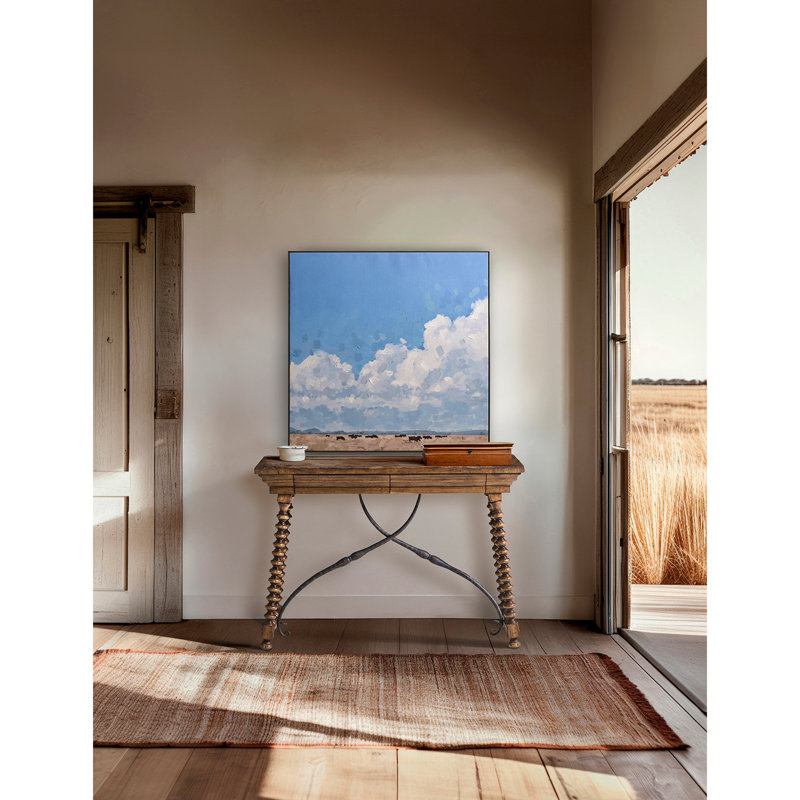 Tamarisk 38'' W Solid Wood Console Table
