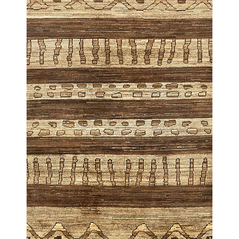 Tapis brun / beige Haraway, Rectangle 3 pi x 5 pi