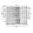 Bathroom Wall Cabinet, 3-Door Wooden Wall Cabinet With Open And Hidden Storage Space, Medicine Cabinet With Glass Door And Towel Bar-1102236681