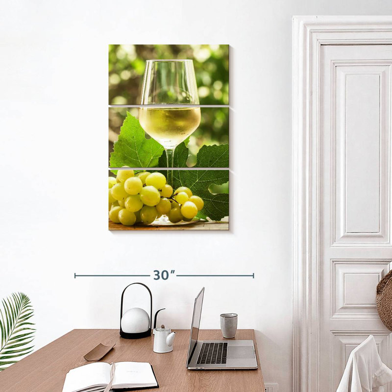 Vin blanc frais, H 32 po x l 20 po