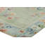 Rug & Kilim’S Chinese Art Deco Runner Rug In Green With Floral Patterns-205830370
