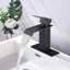 Robinet de salle de bain à cascade, robinet de meuble-lavabo à poignée simple-118499357