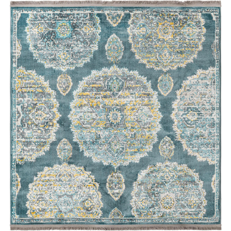 Oriental Indoor Rug, Square 5'5"