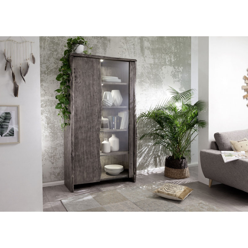 Display Cabinet, Grey
