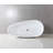 62'' x 28'' Freestanding Soaking Acrylic Bathtub-43233041