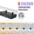 Bedale 1-Light Dimmable LED 20W Bath Bar With 5 Color Temperatures Wall Sconce-1723521767-1723521768