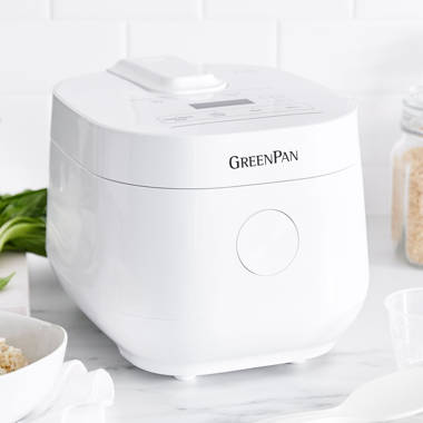 GreenPan 2-Quart Rice and Grains Cooker - Merlot