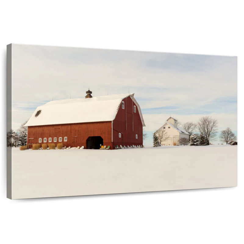 Lilie Wintry Finnish Barn, H 32 po x l 48 po