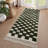 Keyniah Rectangle Checkered  Machine Washable Cotton Area Rug-100889245