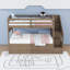 Lit superposé simple en TG avec lit gigogne, garde-robe et 3 tiroirs-952000570