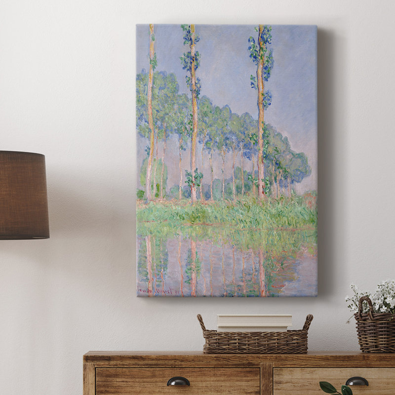 Paysage rétro LVII - galerie Cavas sur mesure, H 60 po x l 40 po