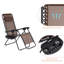 Chaise pliante zéro gravité Cynar (ensemble de 2)-1332719087