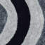 Tapis noir / gris fumée Fitts-760876891