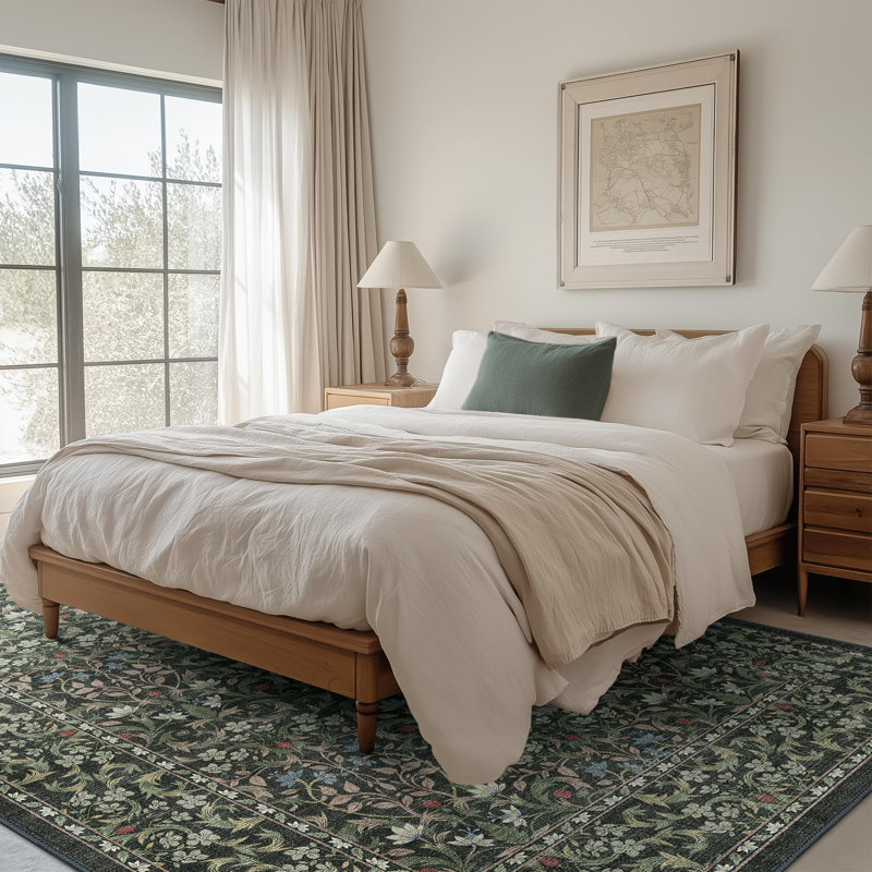 Machine Washable Non Slip Area Rug, Rectangle 8' x 10'