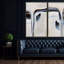«Nouveau I», peinture sur toile encadrée