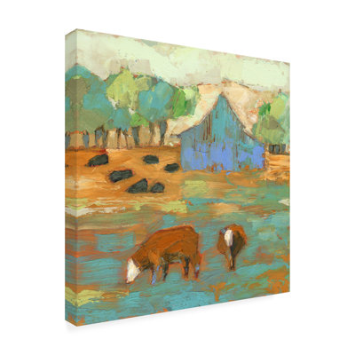 Powhatan Barn - reproduction sur toile tendue