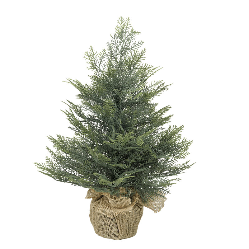 Artificial Cypress Christmas Tree, 1.97ft H